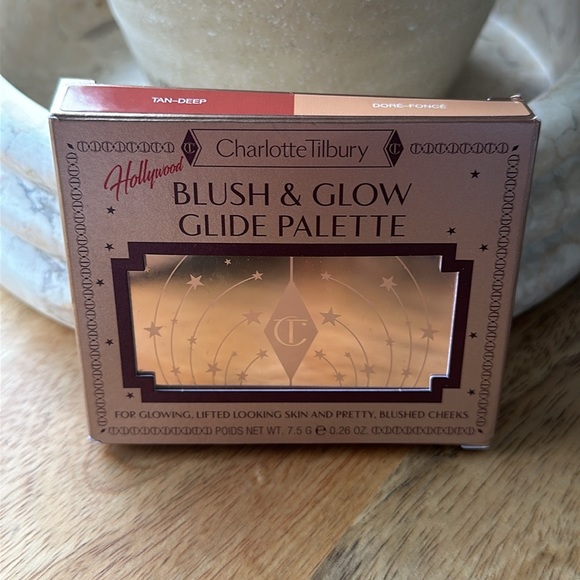 Charolette Tilbury NIB Blush & Glow Mini Glide Pallette - Tan-Deep - - Picture 10 of 11